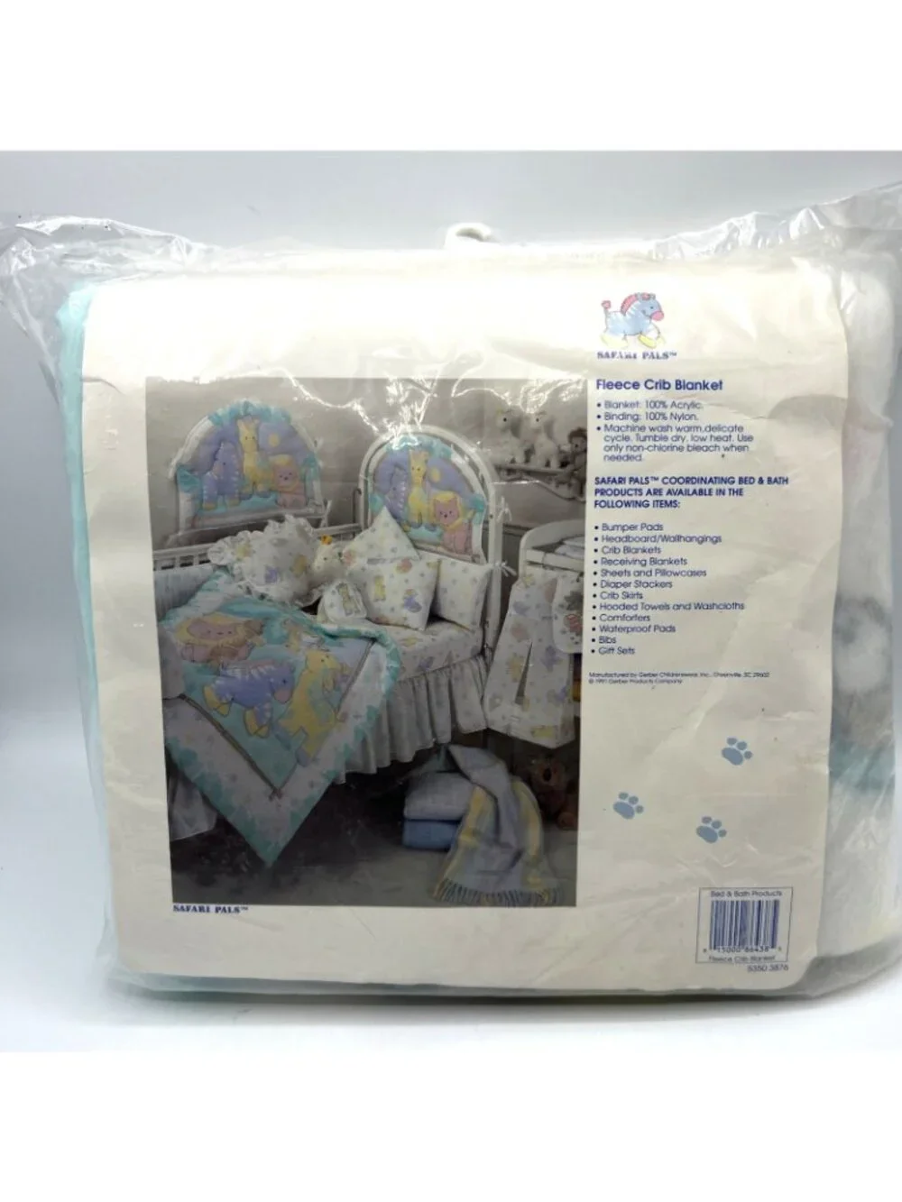Gerber fleece crib